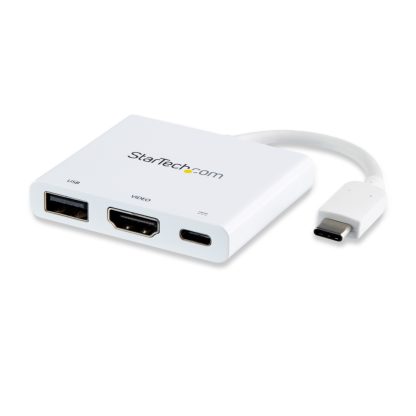 StarTech.com USB-C Multiport Adapter with HDMI - USB 3.0 Port - 60W PD - White - Image 12