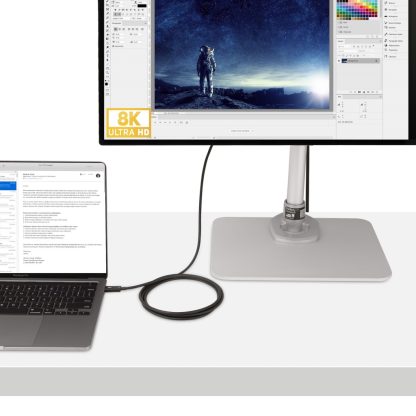 StarTech.com 6ft (2m) Active Thunderbolt 4 Cable, 40Gbps, 100W Power Delivery, 4K/8K Video, Intel-Certified Thunderbolt Cable - - Image 7