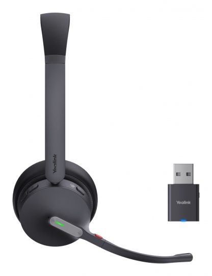 Yealink WH64 Hybrid Dual Teams Headset Wireless Head-band Office/Call center Micro-USB Bluetooth Black - Image 4