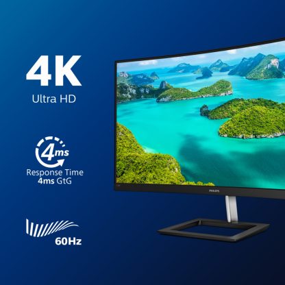 Philips E Line 328E1CA/00 LED display 80 cm (31.5") 3840 x 2160 pixels 4K Ultra HD LCD Black - Image 3