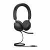Jabra Evolve2 40 SE Headset Wired Head-band Calls/Music USB Type-A Black - Image 2