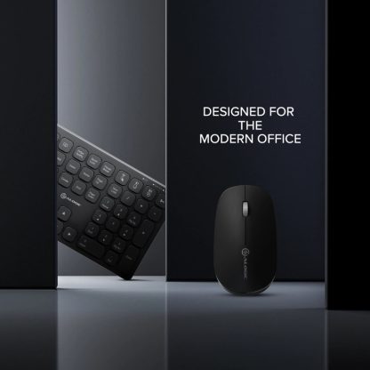 ALOGIC ASKBT3WC keyboard Mouse included Home/Office RF Wireless + Bluetooth Black - Image 4