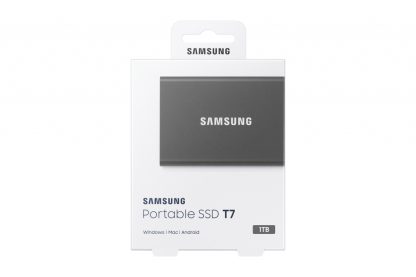 Samsung Portable SSD T7 1 TB USB Type-C 3.2 Gen 2 (3.1 Gen 2) Grey - Image 3