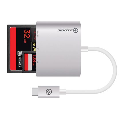 ALOGIC USB-C Multi Card Reader - Micro SD SD & Compact Flash - Prime Series - Image 2