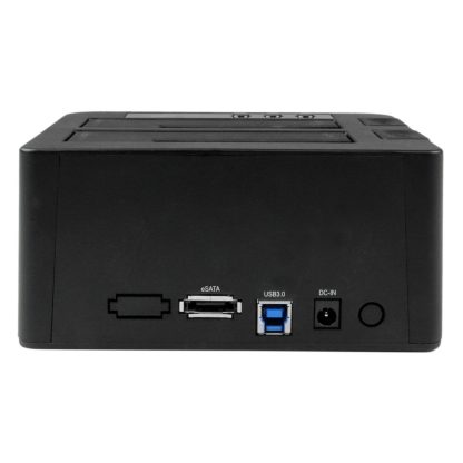 StarTech.com Dual Bay Hard Drive Duplicator, Standalone USB 3.0 (5 Gbps) / eSATA to 2.5/3.5" SATA III HDD/SSD Cloner/Copier, Ha - Image 3