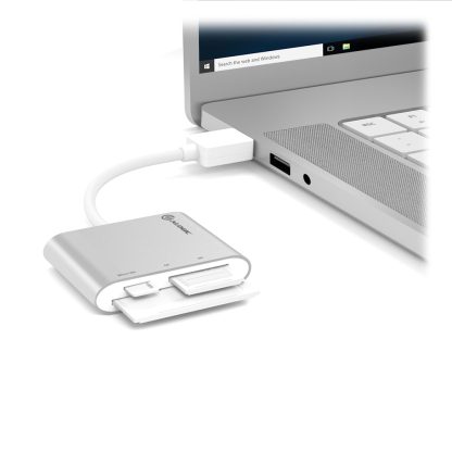 ALOGIC USB 3.0 Multi Card Reader - Micro SD SD & Compact Flash - Prime Series - Image 3