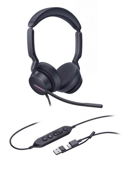 Yealink UH46 Dual Teams USB-C/A Headset - Image 2