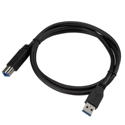 StarTech.com 1m (3ft) Certified SuperSpeed USB 3.0 A to B Cable - M/M - Image 4