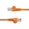 StarTech.com Cat5e Patch Cable with Snagless RJ45 Connectors - 2m, Orange - Image 2
