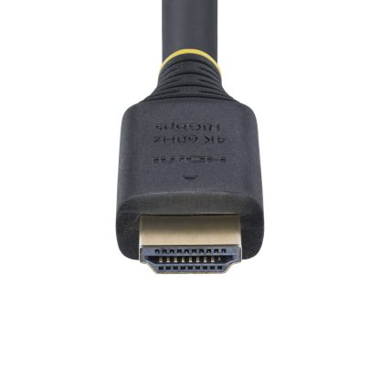 StarTech.com 5m (16.4ft) Premium Certified High Speed HDMI Cable, 4K 60Hz/1440p 144Hz, HDR10/HDCP 2.2/ARC, 18Gbps, UHD HDMI 2.0 - Image 4
