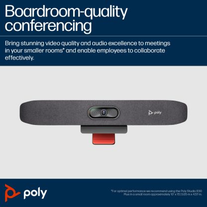 POLY Studio R30 USB Video Bar - Image 12