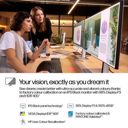 HP Series 7 Pro 27 inch QHD Monitor - 727pq - Image 5