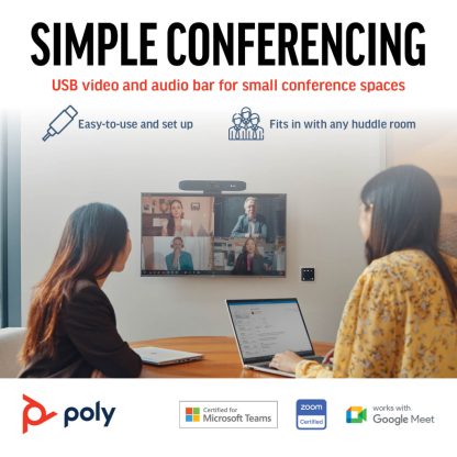 POLY Studio R30 USB Video Bar - Image 8