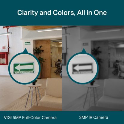 TP-Link VIGI 5MP Full-Color Turret Network Camera - Image 3