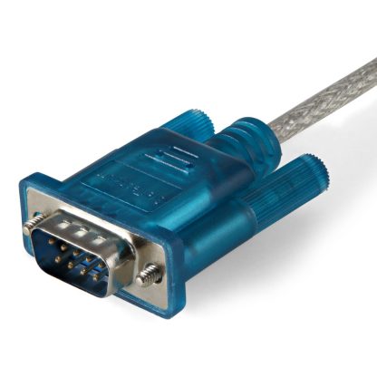 StarTech.com 3ft (91cm) 1-Port USB to RS232 DB9 Serial Adapter Cable, USB to Serial Adapter Cable - M/M - Image 5
