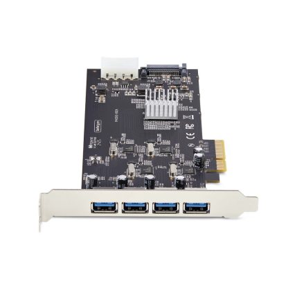 StarTech.com 4-Port USB PCIe Card, USB 3.2 5Gbps, PCI Express Expansion Card with 4x Independent USB Controllers, 4x USB-A Port - Image 9
