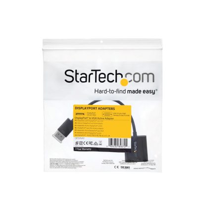 StarTech.com DisplayPort to VGA Adapter - Active DP to VGA Converter - 1080p Video - DP/DP++ Source to VGA Monitor Cable Adapte - Image 6