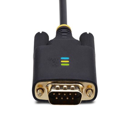 StarTech.com 6.6ft (2m) USB to Serial Adapter Cable, COM Retention, Interchangeable Screws/Nuts, USB-A to DB9 RS232, FTDI IC, E - Image 9