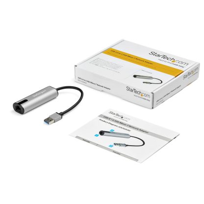 StarTech.com 2.5GbE USB A to Ethernet Adapter - NBASE-T NIC - USB 3.0 Type A 2.5 GbE /1 GbE Multi Speed Gigabit Network - USB 3. - Image 4