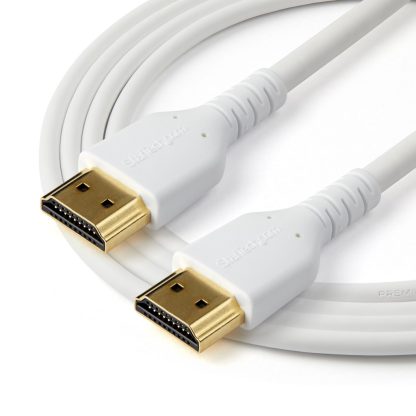 StarTech.com 3ft (1m) Premium Certified HDMI 2.0 Cable with Ethernet - Durable High Speed UHD 4K 60Hz HDR - Rugged M/M HDMI Cor - Image 3