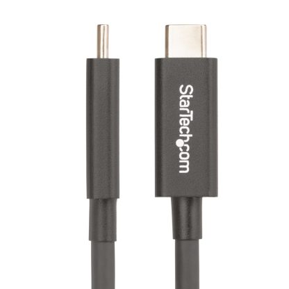StarTech.com 6ft (2m) Active Thunderbolt 4 Cable, 40Gbps, 100W Power Delivery, 4K/8K Video, Intel-Certified Thunderbolt Cable - - Image 2