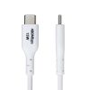 StarTech.com 3ft (1m) USB-A to USB-C Charging Cable, Charge & Sync, 3A, USB 2.0, TPE Jacket - White USB Charging Cord - Image 3