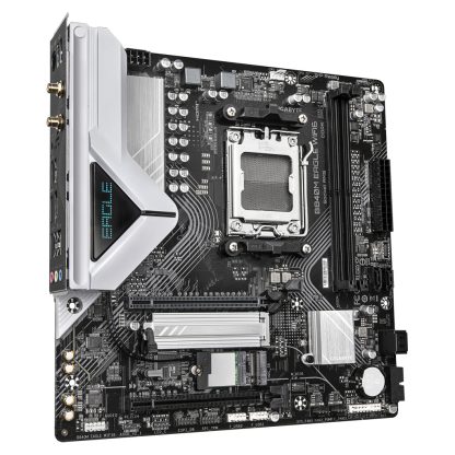 GIGABYTE B840M EAGLE WIFI6 Motherboard - AMD Ryzen 9000 CPUs, 5+2+2 Phases VRM, up to 7600MHz DDR5(O.C), 1xPCIe 4.0 + 1xPCIe 3. - Image 3