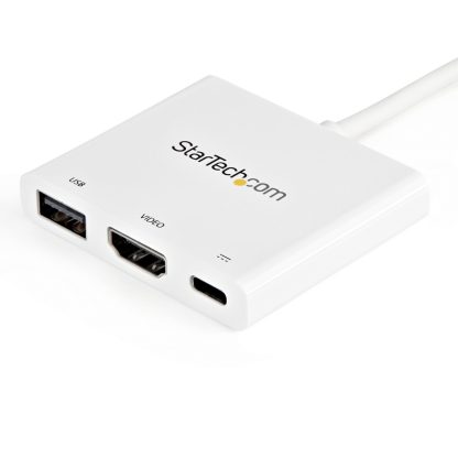 StarTech.com USB-C Multiport Adapter with HDMI - USB 3.0 Port - 60W PD - White - Image 6
