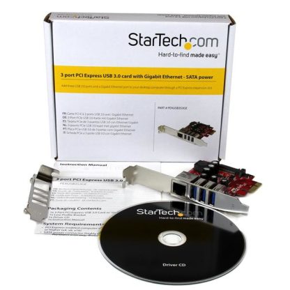 StarTech.com 3-Port PCI Express USB 3.0 Card + Gigabit Ethernet - Image 5