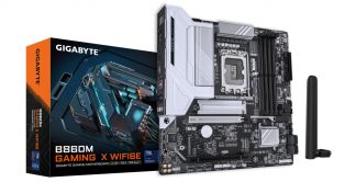 GIGABYTE B860M GAMING X WIFI6E Motherboard - Intel Core Ultra Series CPUs, 8+1+2+2 Phases VRM, up to 9200MHz DDR5, 1xPCIe 5.0 +
