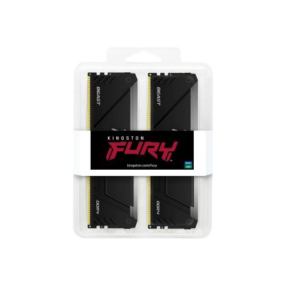 Kingston Technology FURY Beast 32GB 3200MT/s DDR4 CL16 DIMM (Kit of 2) 1Gx8 RGB - Image 3
