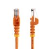 StarTech.com Cat5e Patch Cable with Snagless RJ45 Connectors - 2m, Orange - Image 3