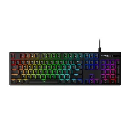 HYPERX ALLOY ORIGINS RGB MECHANICAL GAMING KEYBOARD, BLUE SWITCH, US LAYOUT