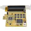 StarTech.com 8-Port PCI Express RS232 Serial Adapter Card, PCIe RS232 Serial Card, 16C1050 UART, Multiport Serial DB9 Controller - Image 3