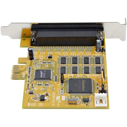 StarTech.com 8-Port PCI Express RS232 Serial Adapter Card, PCIe RS232 Serial Card, 16C1050 UART, Multiport Serial DB9 Controller - Image 3