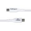 StarTech.com 3m (9.8ft) USB-A to USB-C Charging Cable, Charge & Sync, 3A, USB 2.0, TPE Jacket - White USB Charging Cord - Image 5