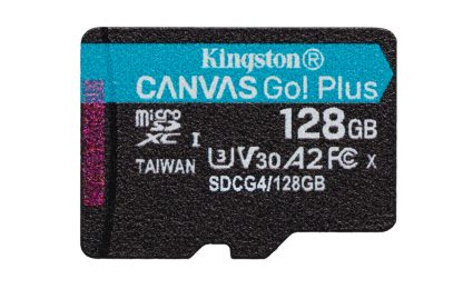 Kingston Technology 128GB microSDXC Canvas Go Plus Gen4 200MB/s A2 U3 V30 Card + Adapter - Image 7