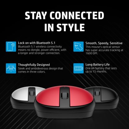 HP 240 Black Bluetooth Mouse - Image 12