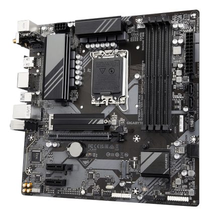GIGABYTE B760M DS3H AX Motherboard - Supports Intel Core 14th Gen CPUs, 6+2+1 Phases Digital VRM, up to 7600MHz DDR5 (OC), 2xPC - Image 5