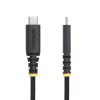 StarTech.com 1m (3.3ft) USB-C Charging Cable, 240W (5A) PD EPR, Dual-Layer Silicone/Braided Jacket, USB 2.0 Laptop Charger Cabl - Image 2