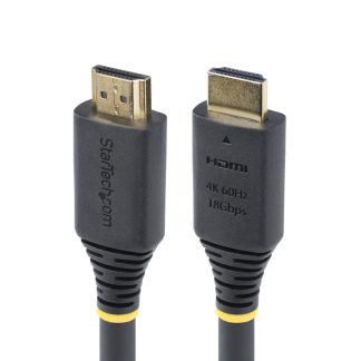 StarTech.com 7m (22.9ft) Premium Certified High Speed HDMI Cable, 4K 60Hz/1440p 144Hz, HDR10/HDCP 2.2/ARC, 18Gbps, UHD HDMI 2.0