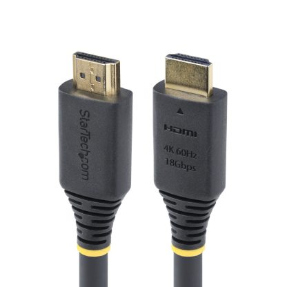 StarTech.com 7m (22.9ft) Premium Certified High Speed HDMI Cable, 4K 60Hz/1440p 144Hz, HDR10/HDCP 2.2/ARC, 18Gbps, UHD HDMI 2.0
