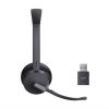 Yealink WH64 Hybrid Dual Teams Headset Wireless Head-band Office/Call center Micro-USB Bluetooth Black - Image 5