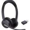 Yealink WH64 Hybrid Dual Teams Headset Wireless Head-band Office/Call center Micro-USB Bluetooth Black - Image 2