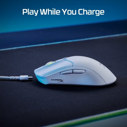 HyperX Pulsefire Haste 2 - Wireless Gaming Mouse (White) - Image 7