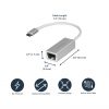 StarTech.com USB-C to Gigabit Network Adapter - Silver - Image 5