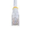 StarTech.com 15m Cat5e White Molded RJ45 UTP Cat 5e Patch Cable - 15 m Patch Cord - Image 3