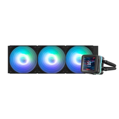 Zalman Alpha2 DS 36 ARGB Black Liquid Cooler - Triple 120mm Fan 5yr w