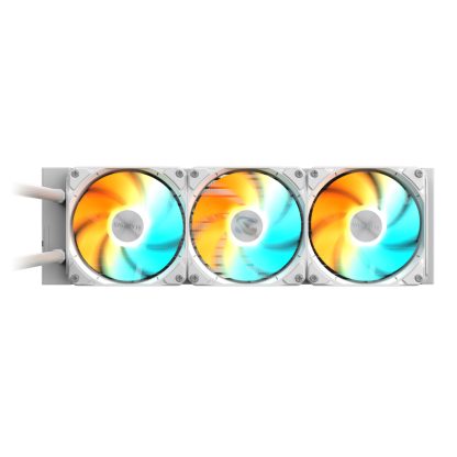 GIGABYTE GAMING 360 ICE Liquid CPU Cooler- 3x120mm ARGB Fans, slide-in interlocking mechanism, DAISY-CHAIN, Intel LGA 1851 and - Image 3