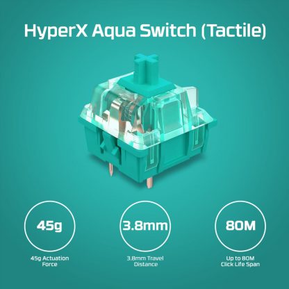 HyperX Alloy Origins PBT HX Blue - Mechanical Gaming Keyboard - Image 9